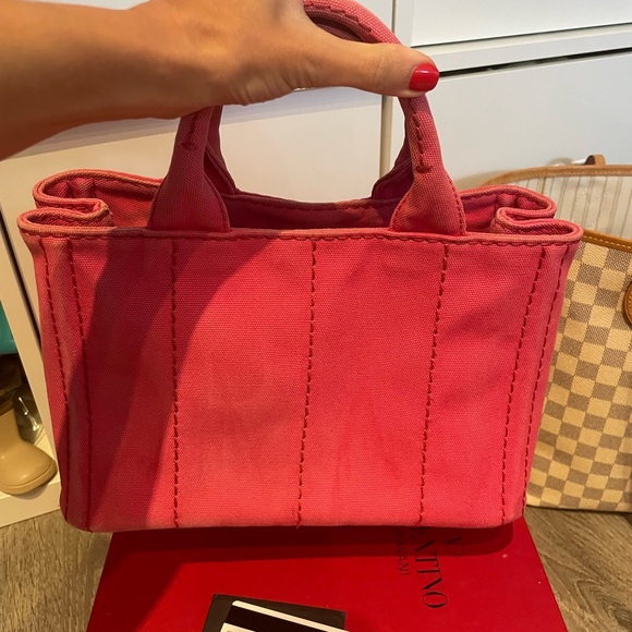 Prada canvas tote-100% auth guaranteed - Picture 10 of 17